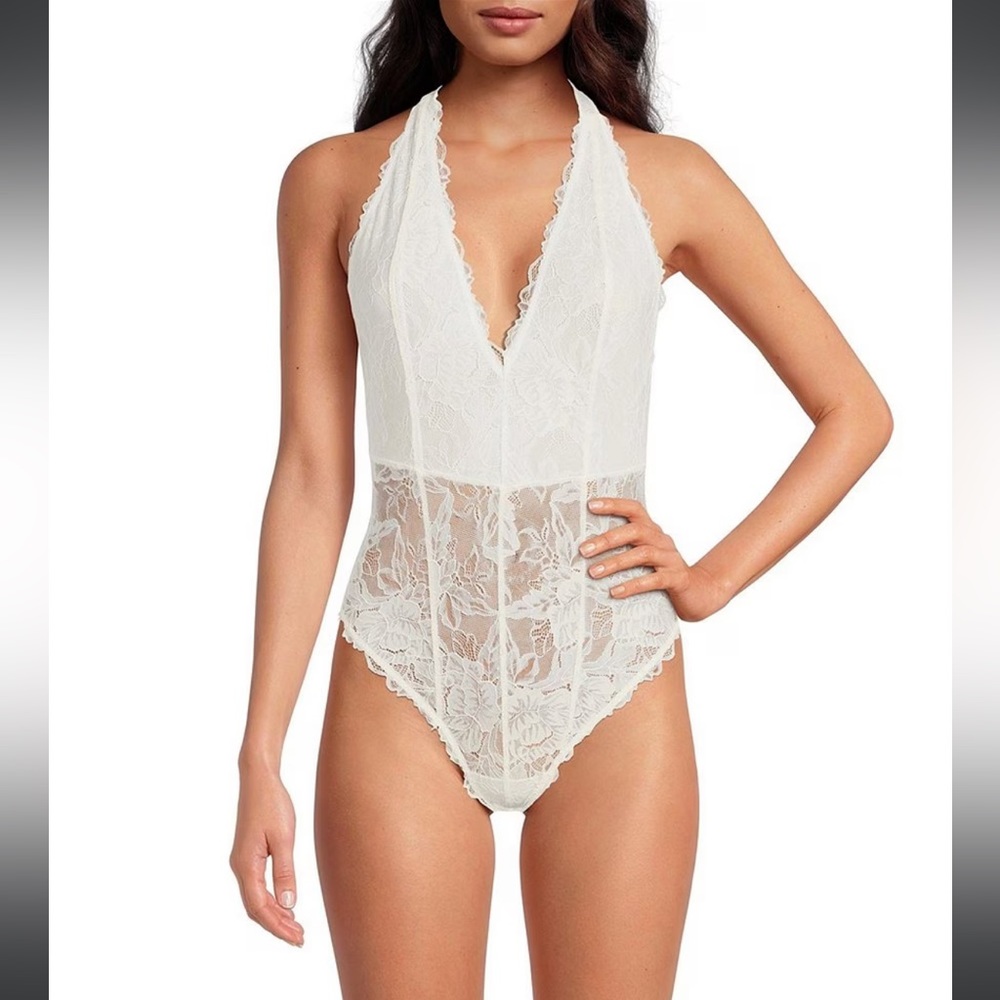 Free People Everyday Lace Bodysuit NWT